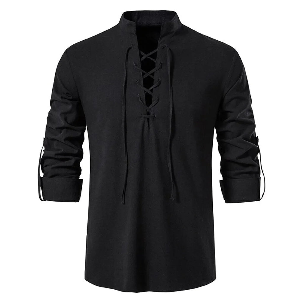 Men's Cotton Linen Tee Shirt